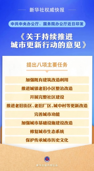 中央明確！城市更新這樣推進(jìn)→